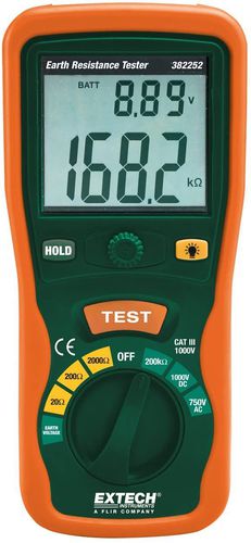 Earth Ground Resistance Tester Kit Extech