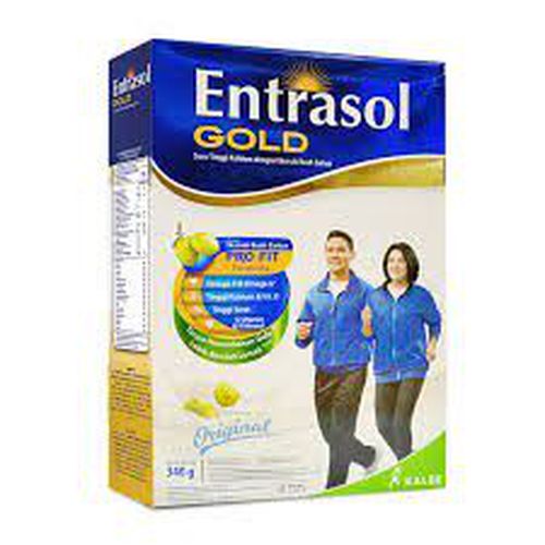 Susu Entrasol Gold Vanila 340gr