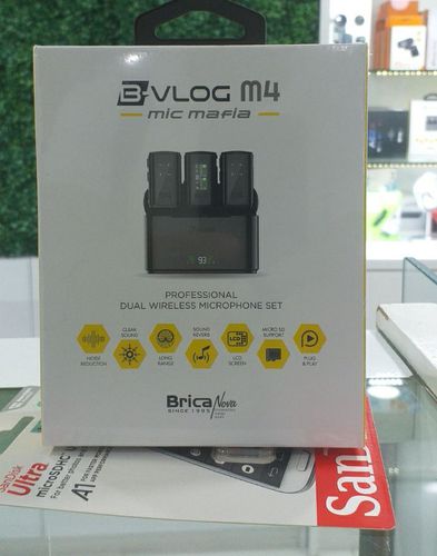Wireless Microphone Set Recorder