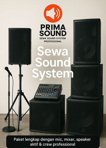 Paket Sound System Build Up 3000 Watt