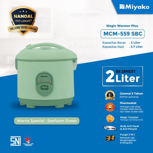 Miyako MCM 559 SBC Magic Warmer Plus / Magicom 2 Liter