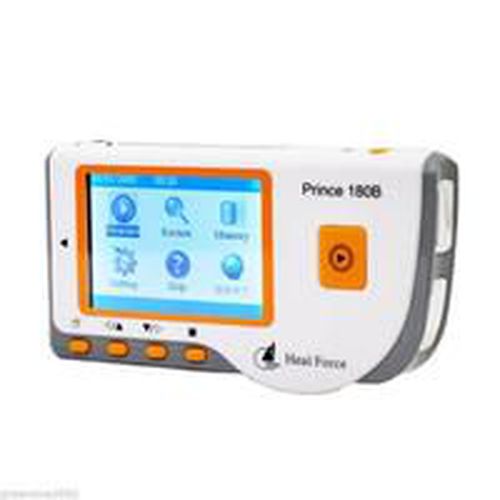 Cardiograph LCD Portable Heart Monitor ECG EKG Prince Tipe 180B