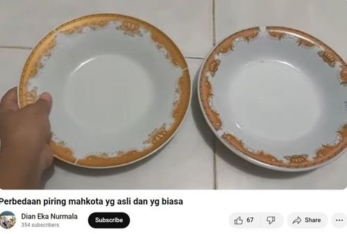 Piring Makan Keramik