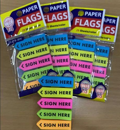 FLAGS - Sign Here