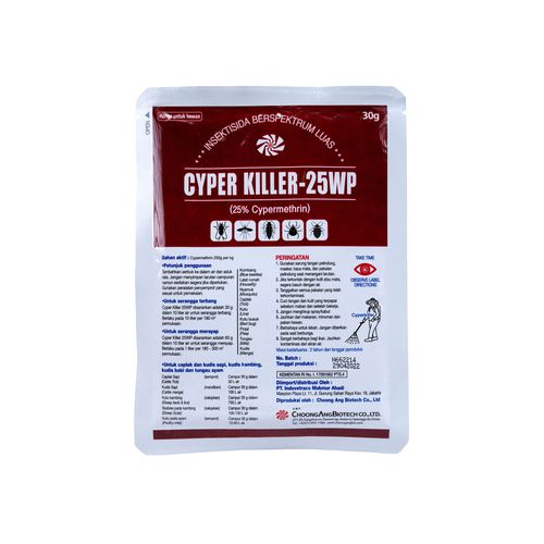 anti ektoparasit powder cyper killer 25 wp