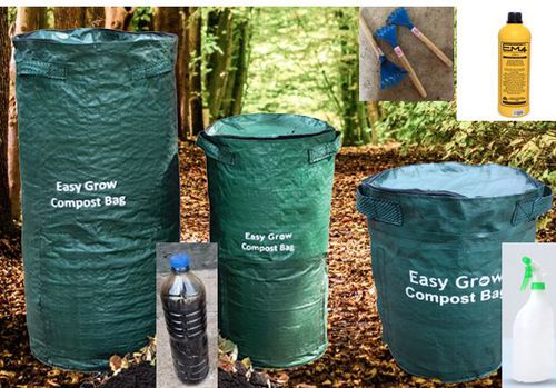 Paket Komposter Lengkap Compost Bag 50 Liter