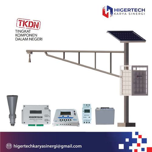 Perangkat Telemetri Muka Air / AWLR Type Sensor Sonar Pengukuran 10 Meter