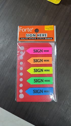 Forte Sign Here Panah 5 Warna MH0001Z