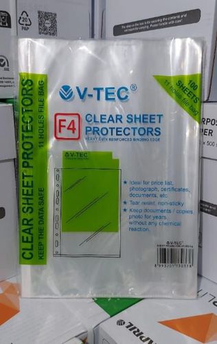 SHEET PROTECTOR UK F4