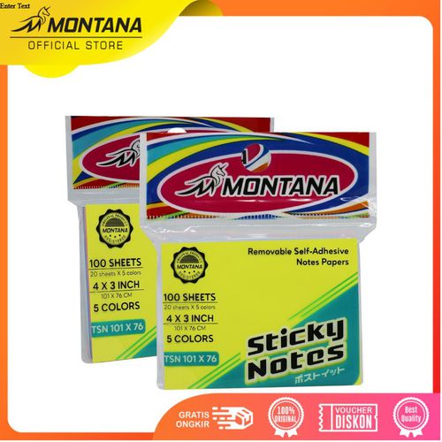 Montana Sticky Note TSN 101x76 / Java Bumi Kaya