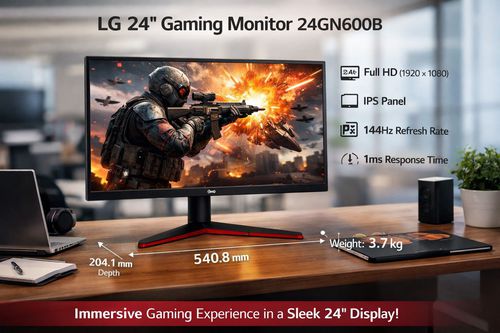 Layar Monitor 24 inch LED