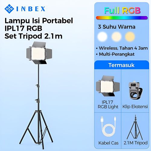 INBEX Portable LED Lighting Kit IPL17