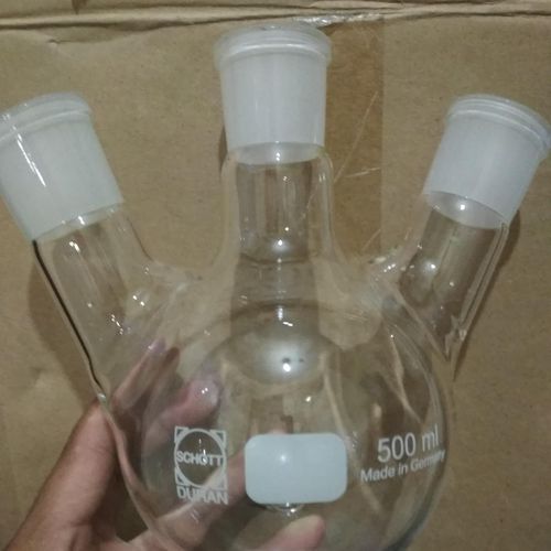 Labu leher 3 alas datar 500 ml