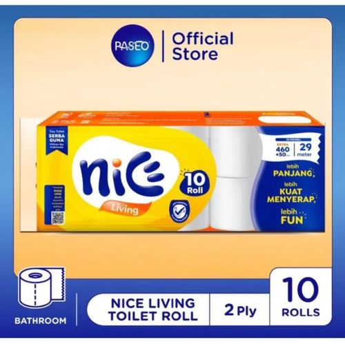 Tisu nice roll : Extra 460+50 Helai(29 Meter)