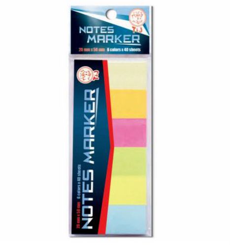 Sticky Notes TJ markers 6 colors