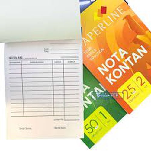 Buku Nota KOntan 2 rangkap isi 25