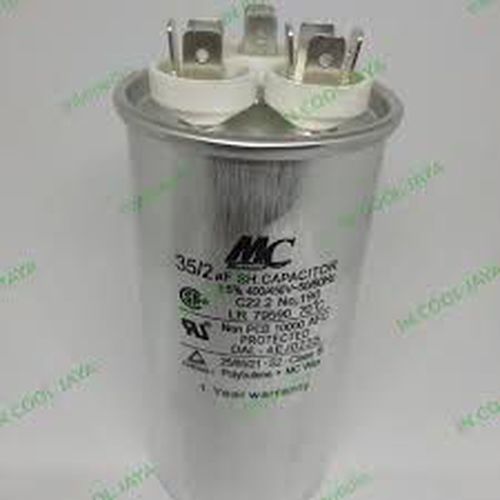 Capasitor AC Matrix 35+2 mF, Starting Capacitor 35 Micro Farad ...