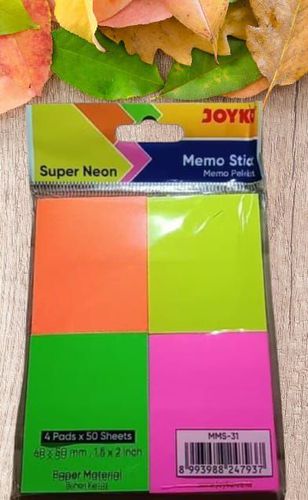 Sticky Note Kecil (Sticky Note 4 Warna)