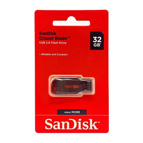 Flashdisk Cruzer Blade Flash Drive - 32Gb