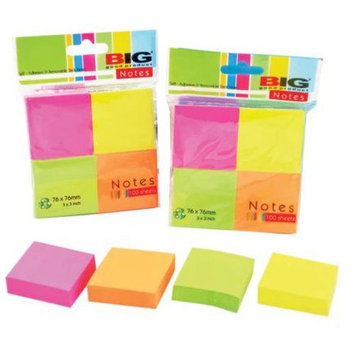 BIG STICKY NOTE TUM 4W PLASTIK 76X76