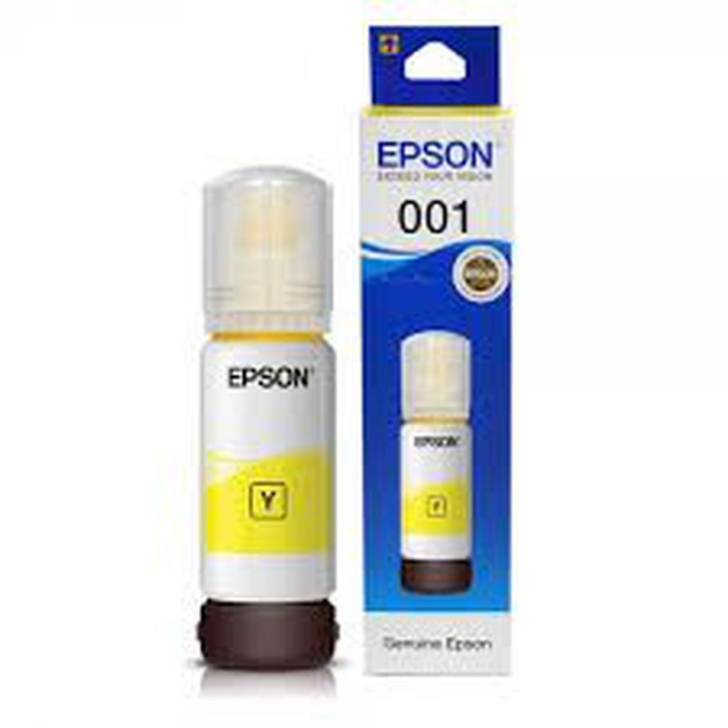 Epson Ink Bottle 001 Cyan Magenta Yellow Cyan 0367