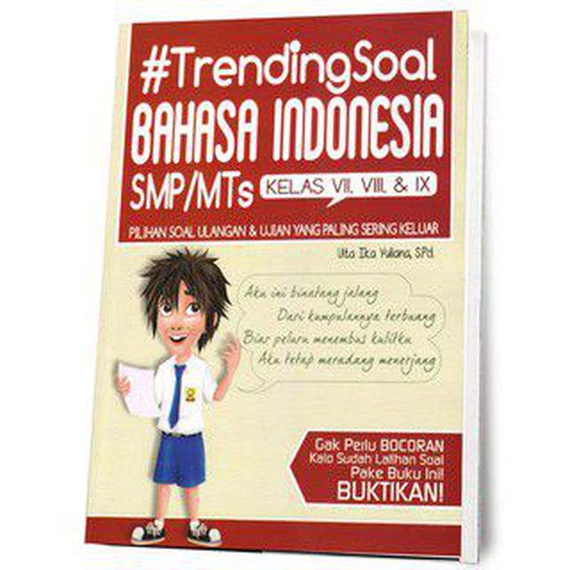 #TRENDING SOAL BAHASA INDONESIA SMP/MTS KELAS VII, VIII, & IX