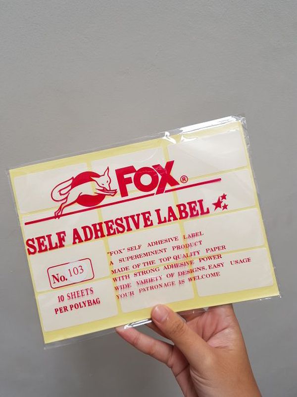 Label Stick Note