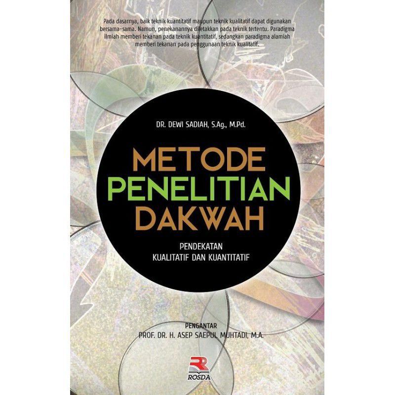 Metode Penelitian Dakwah Pendekatan Kualitatif Dan Kuantitatif