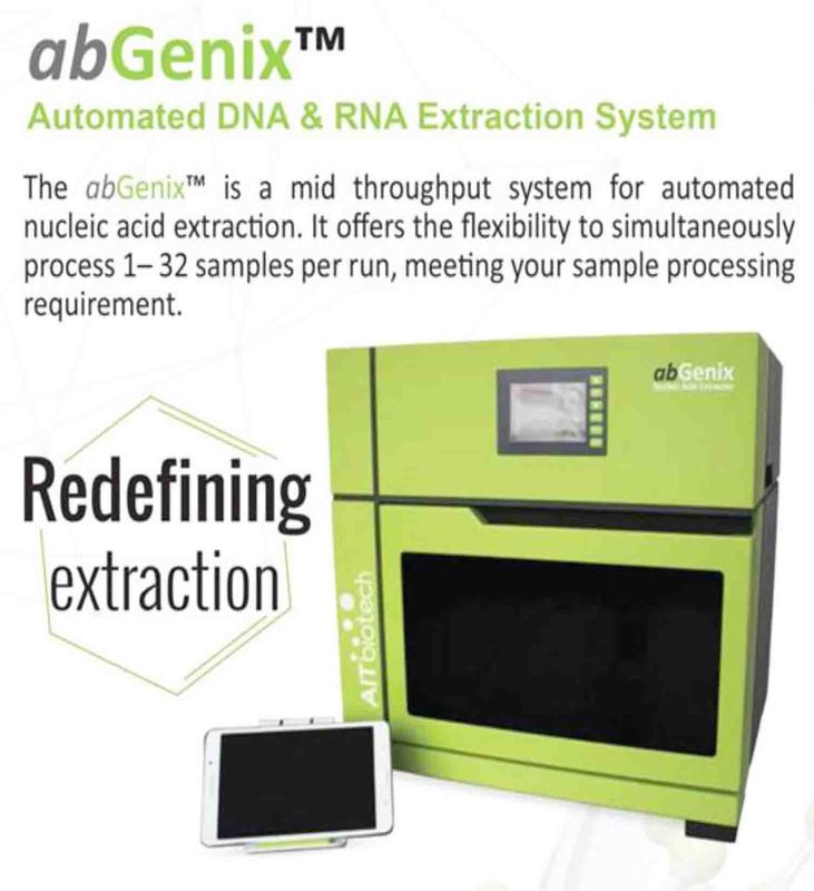 abGenix automated DNA & RNA Extraction System