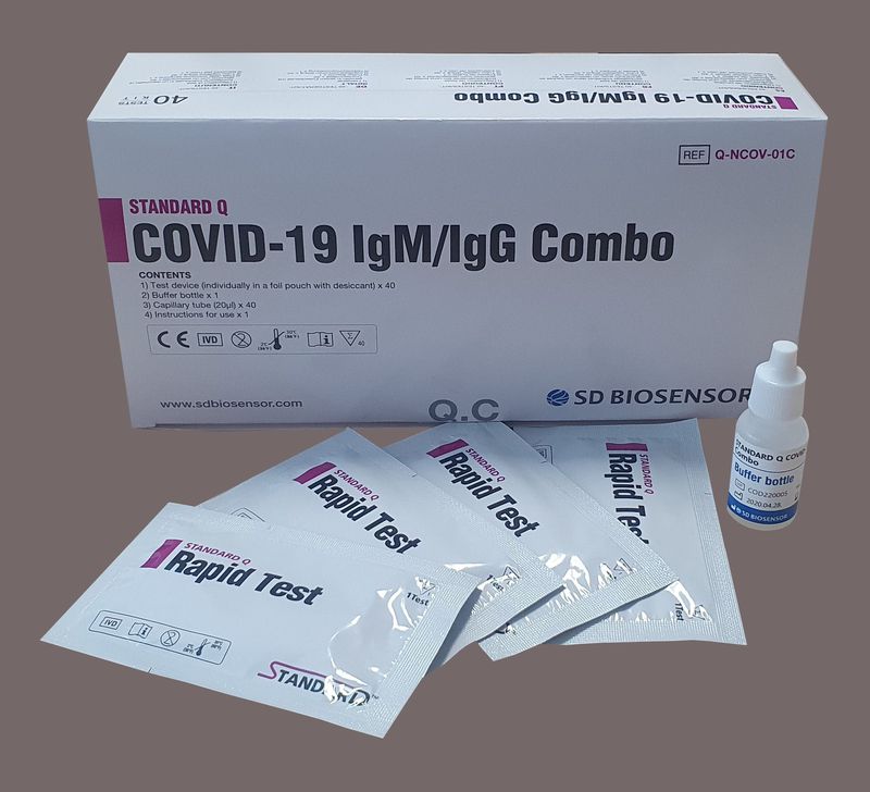 Rapid Test Biosensor COVID-19 IgM/IgG COMBO (Anti Body)