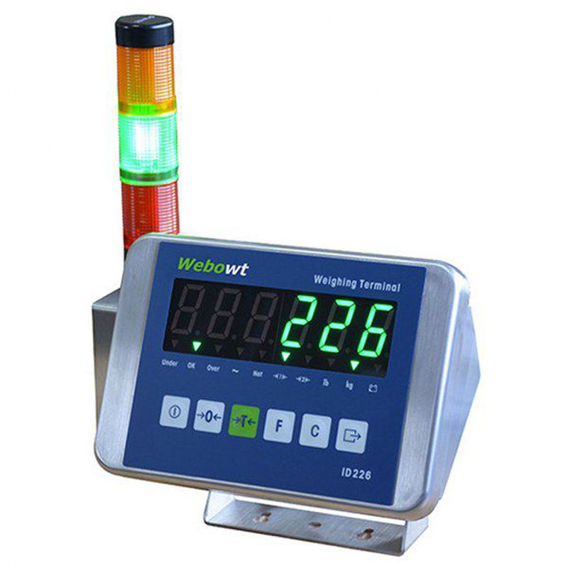 Timbangan INDICATOR  Webowt ID226 ABS Weighing Indicator  