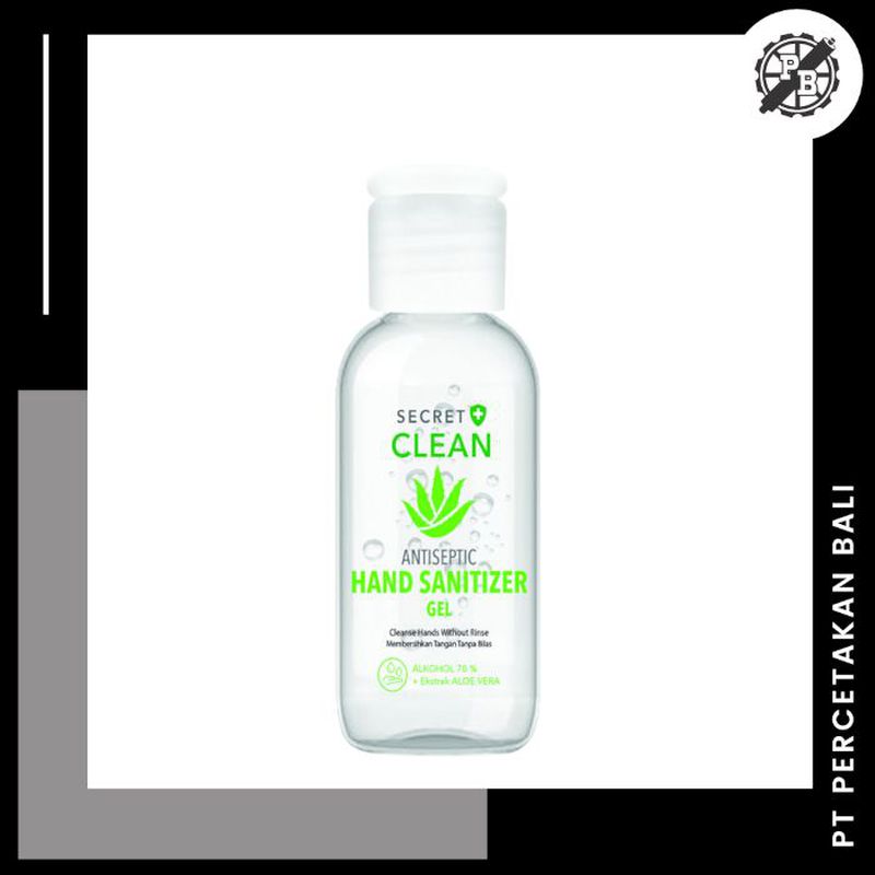 SECRET CLEAN - ANTISEPTIC HAND SANITIZER GEL - 50 ML