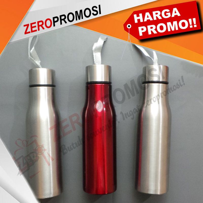 Botol minum stainless BT-08 untuk souvenir dengan custom logo