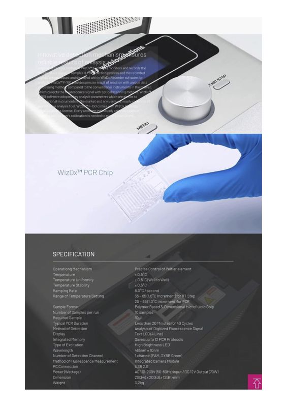 WizDX PCR Chip Portable