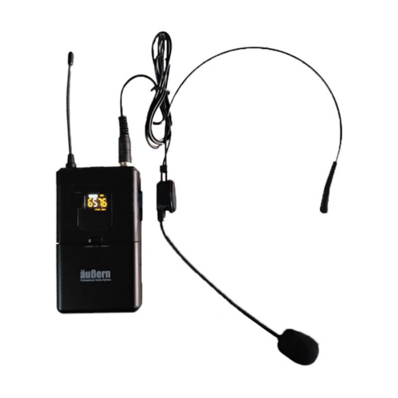 Clip On Mic Wireless VHF (AUBERN)