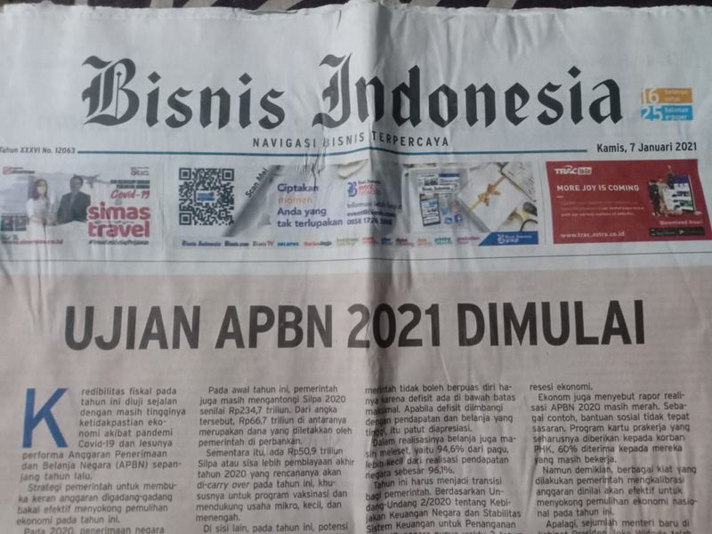 KORAN BISNIS INDONESIA