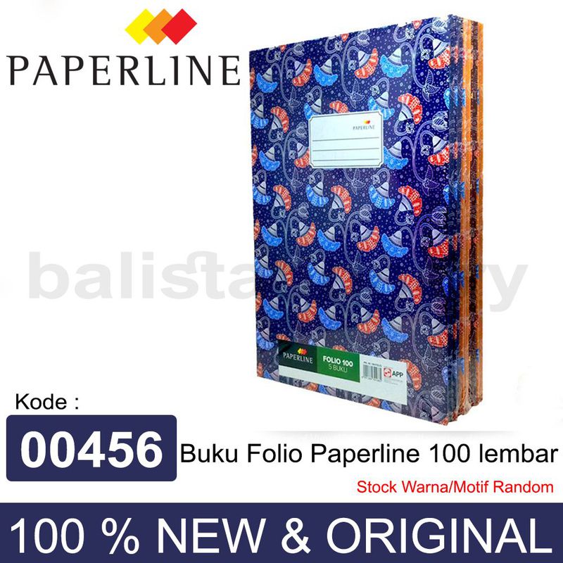 Buku Folio Paperline Isi 100 Lembar