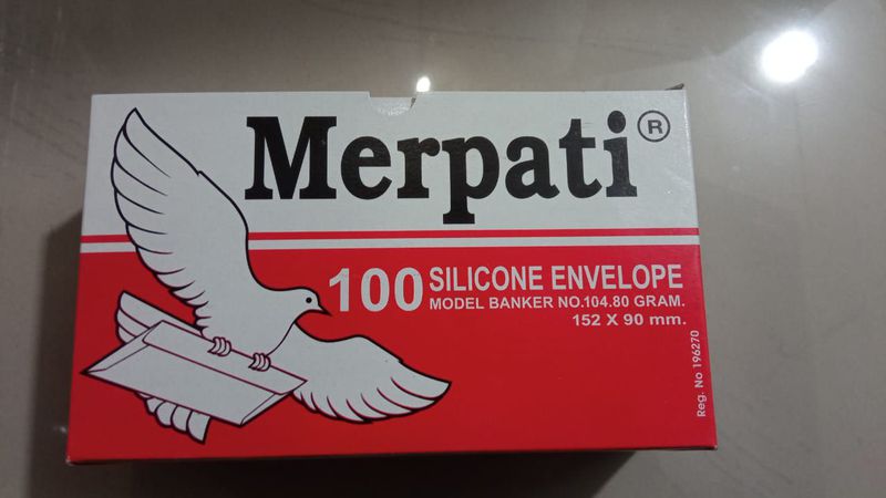 Amplop Putih Polos Merpati No X Mm