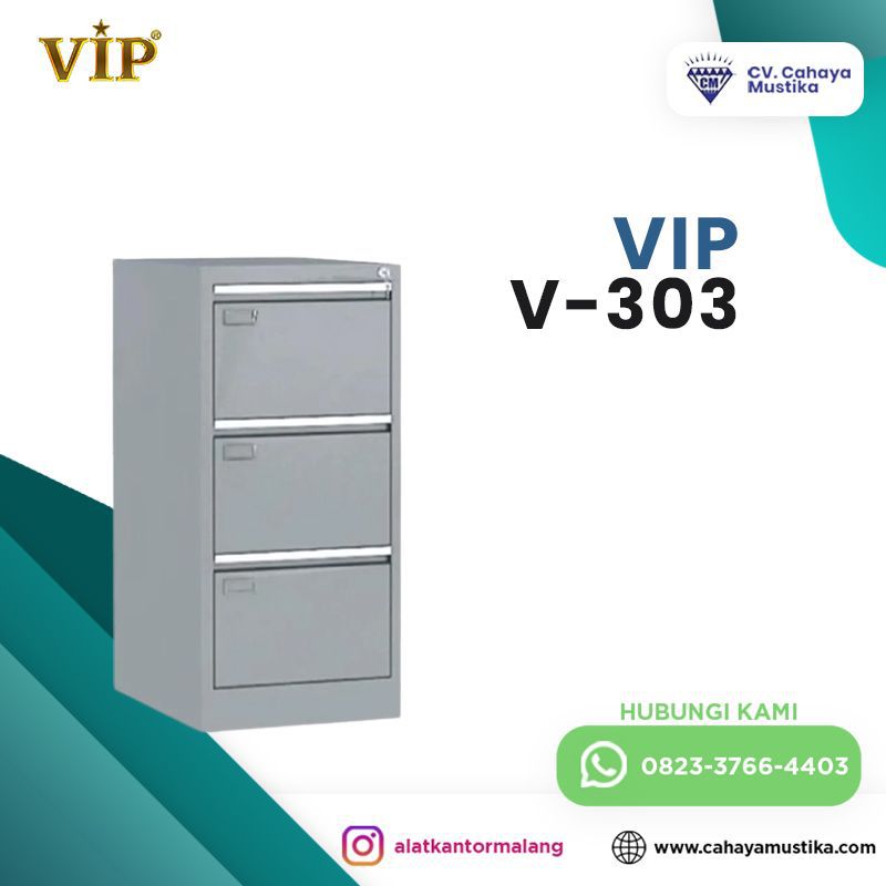Filling Cabinet VIP V-303 3 Drawer