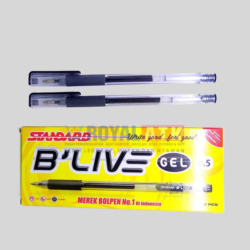 PULPEN STANDARD B'LIVE BLACK/PCS (0,3) 8995026901610