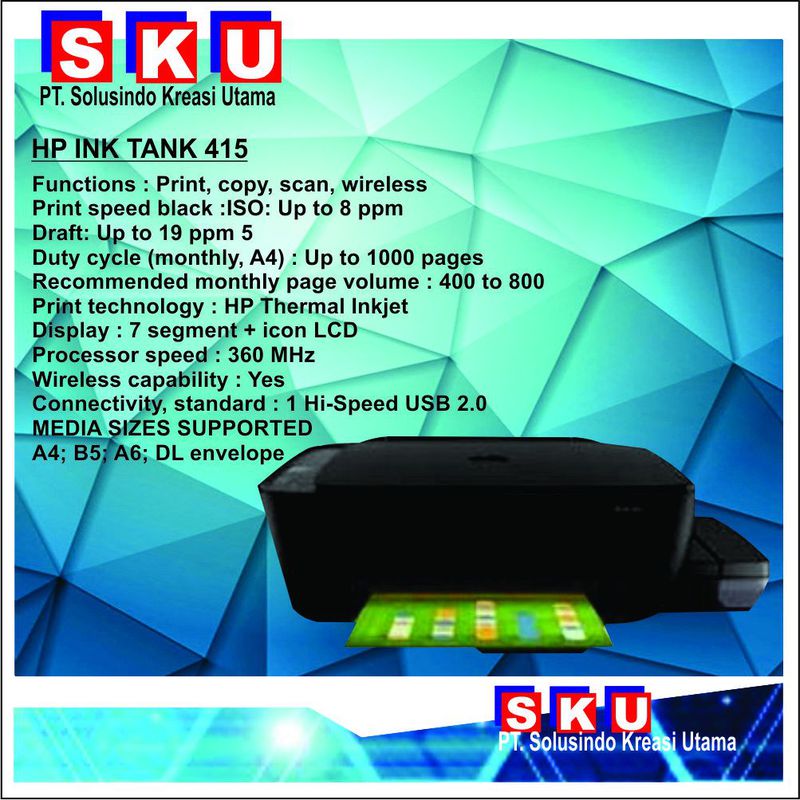 Printer HP INK TANK 415