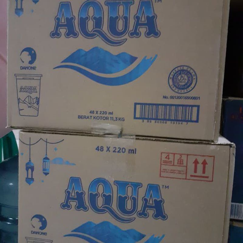 Aqua Air Mineral 220 Ml X 48 Cup 1 Dus 1875