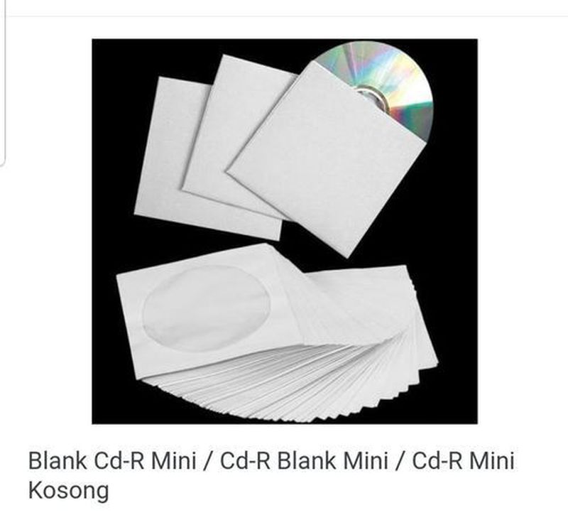 BLANK CD R MINI /CDR BLANK MINI / CDR MINI KOSONG