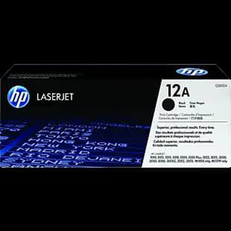HP 12A CATRIDGE ORIGINAL LASERJET 1010/1020