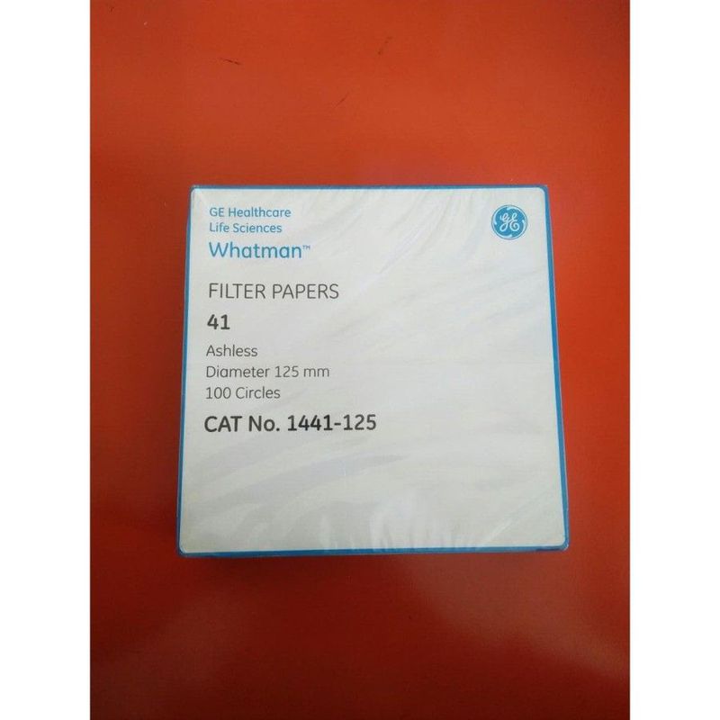 Filter Papers No. 41 WHATMAN 1441125 (Kertas Saring)