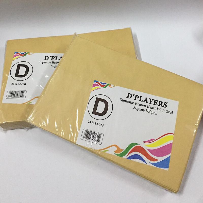 AMPLOP SB KRAF D+Seal. D'Players'