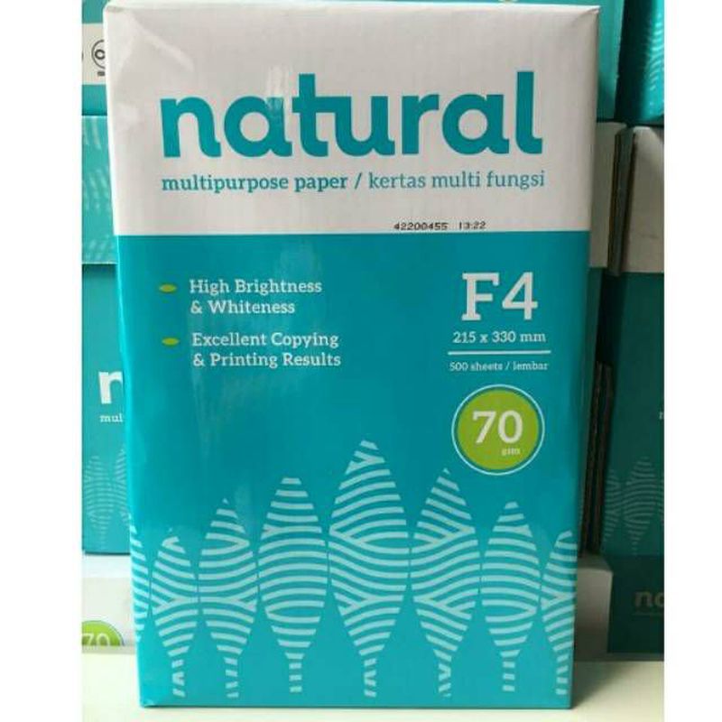 KERTAS HVS F4 70GR NATURAL