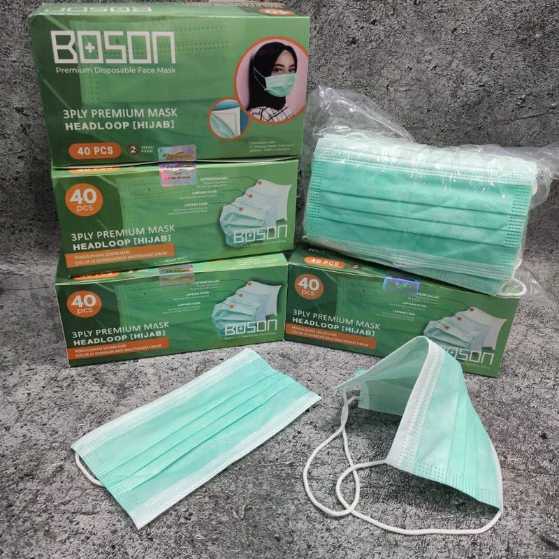 masker boson hijab