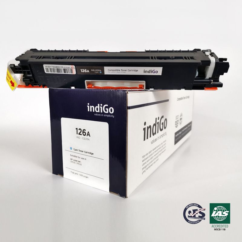 Toner Compatible Indigo A Cyan Setara Hp A Ce A Canon