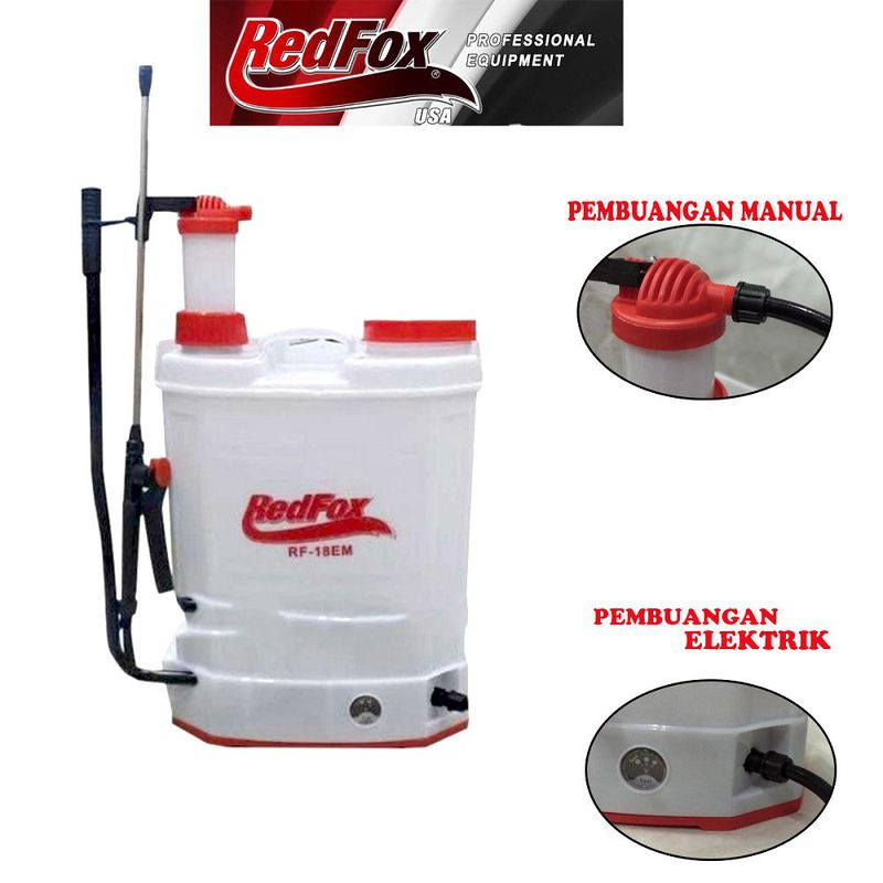 ALAT SEMPROT RED FOX 2in1 18 LITER